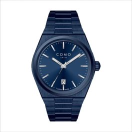 Como Swiss men's watch CMS014.707.1BLM.00