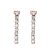 Como Milano Starlight women's earrings    CMJ2LE0007RGW