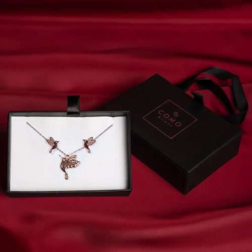 Como Milano Colibri Halskette und Ohrringe CMJ2403SET